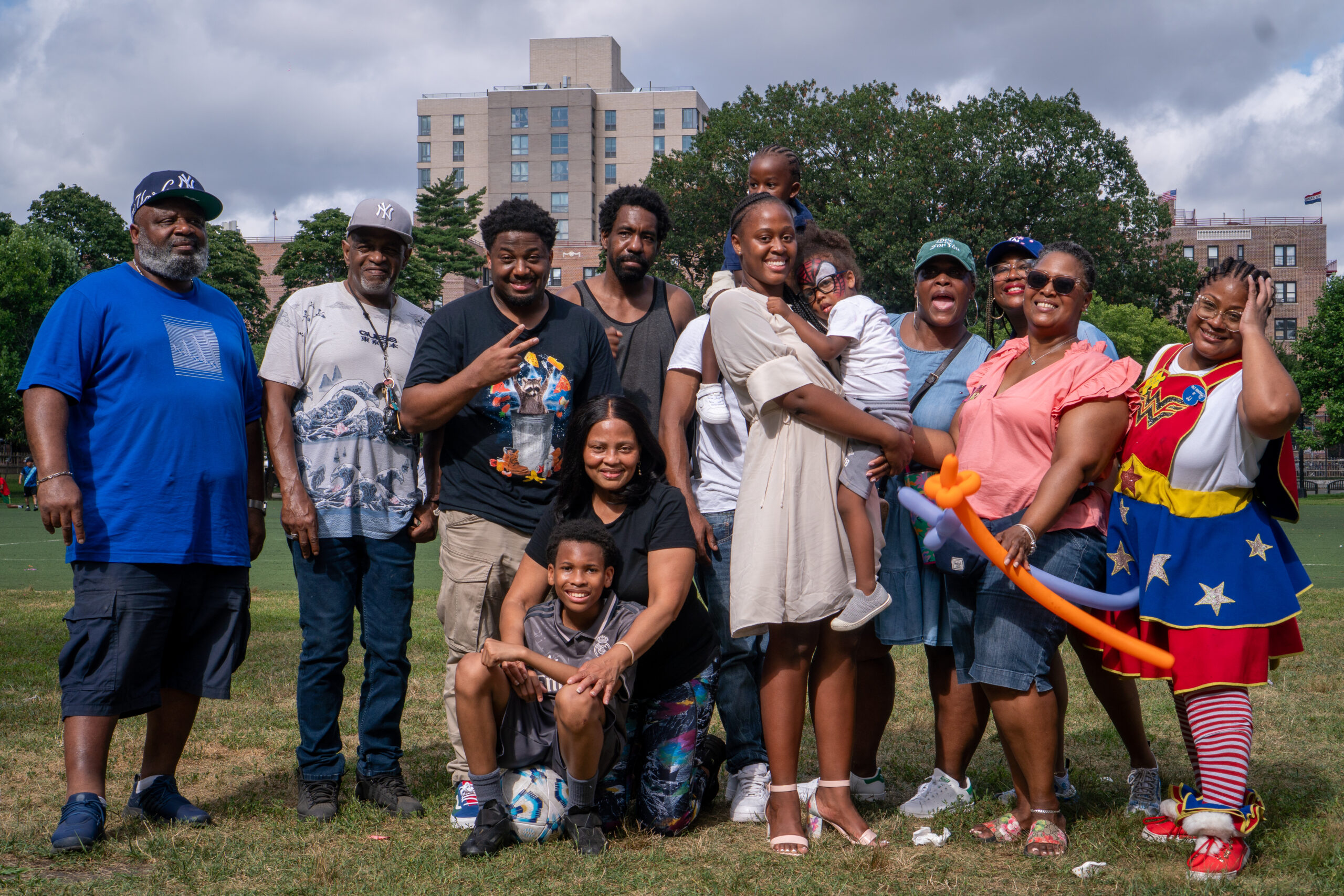 Group of people at CFR's 2025 Family Fun Day event