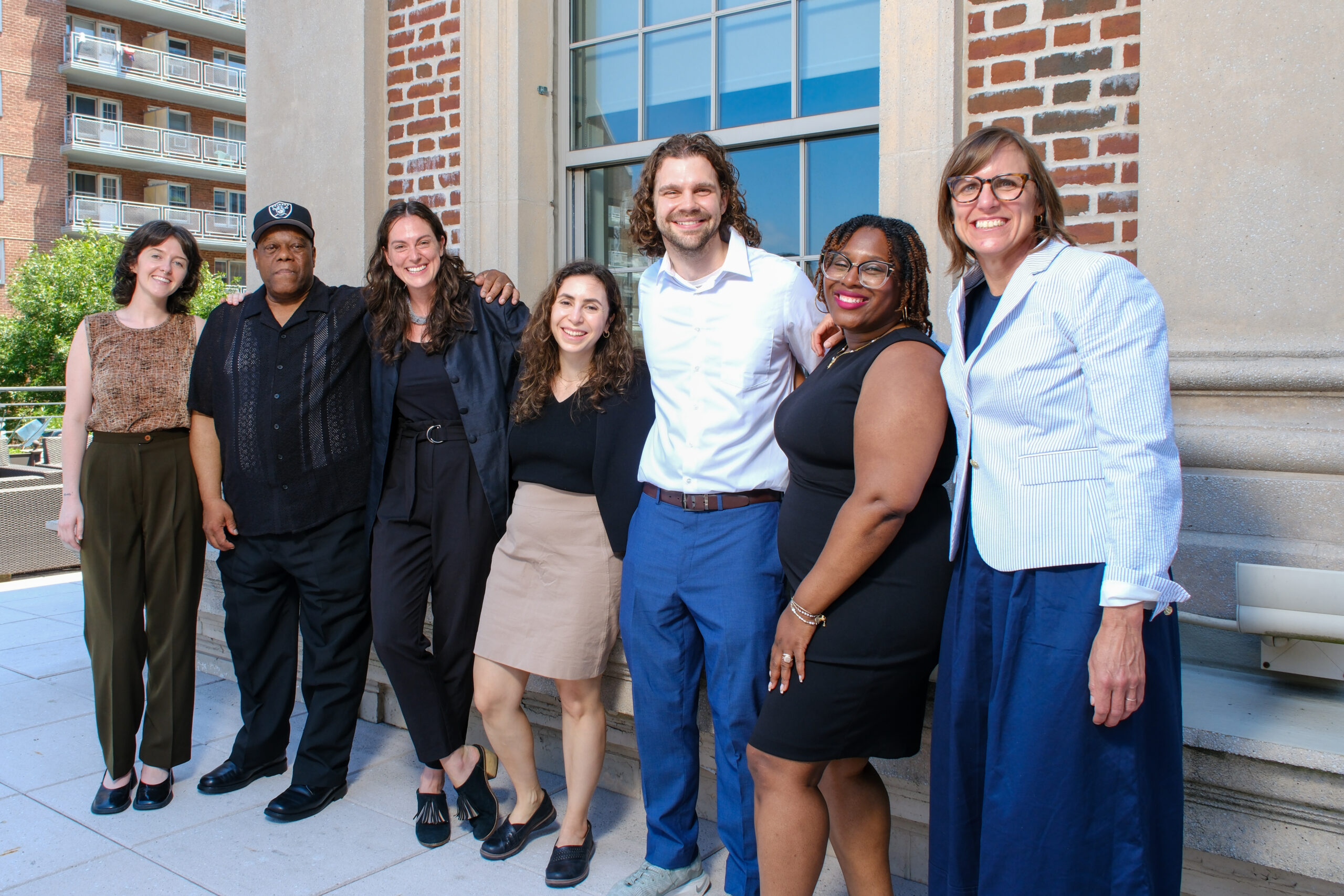 CFR staff members standing together outdoors