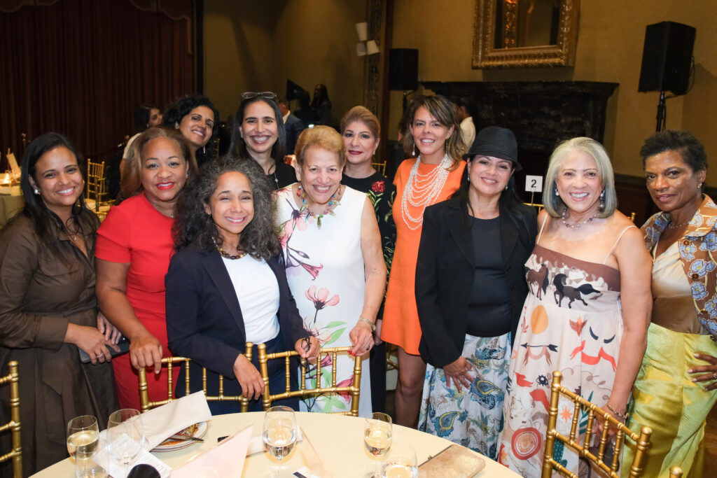 Julissa Reynoso, our 2025 keynote honoree, with her table of guests.